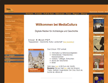 Tablet Screenshot of mediacultura.de